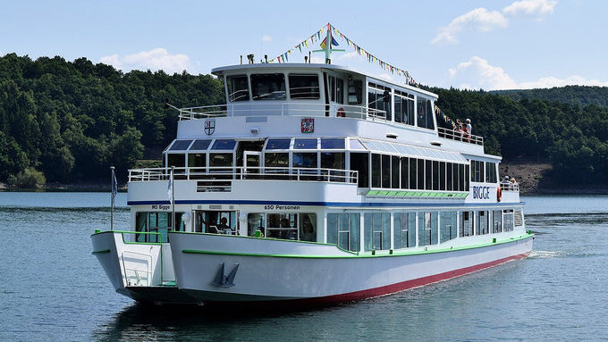 Schiffsrundfahrt mit der Westfalen